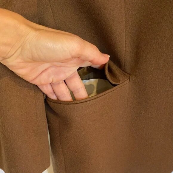 Loro Piana brown cashmere blazer size 42 - Picture 2 of 9